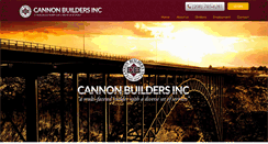 Desktop Screenshot of cannonbuildersinc.com